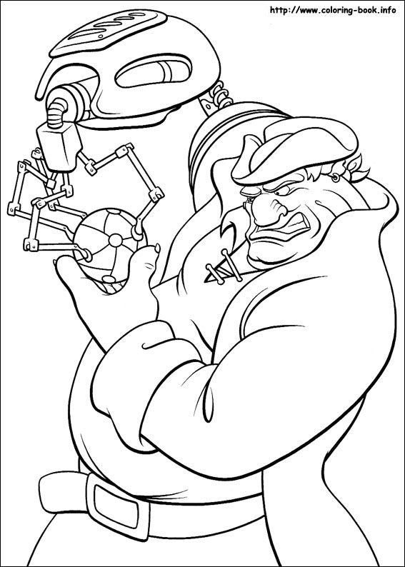 Treasure Planet coloring picture